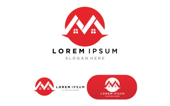Download M Initial Home House Logo - Logo Collection