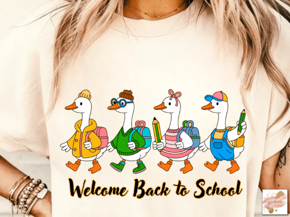 Download Silly Goose Back to School Png - School Collection