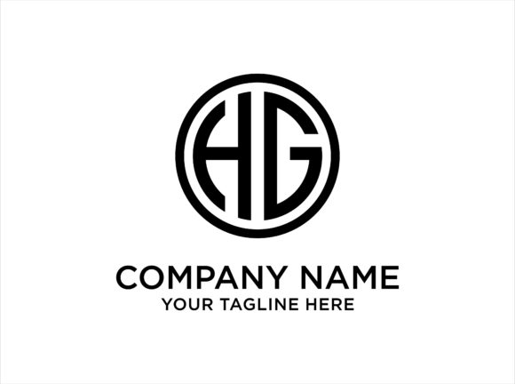 Download Letter HG Circle Logo Design Template - Logo Collection