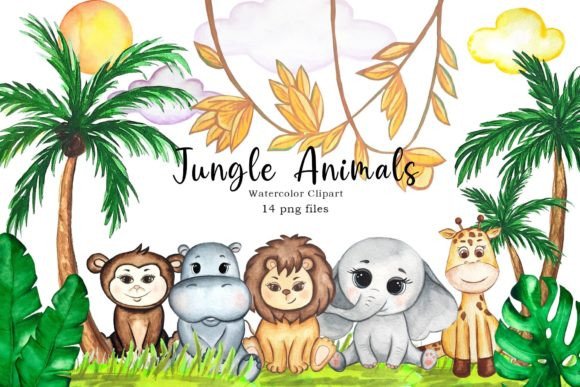 Download Jungle Clipart, Safari, Safari Animals - Safari animals Collection